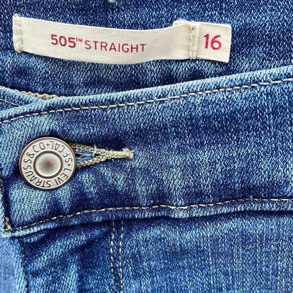Levi’s 505 straight size 16. - Picture 4 of 8